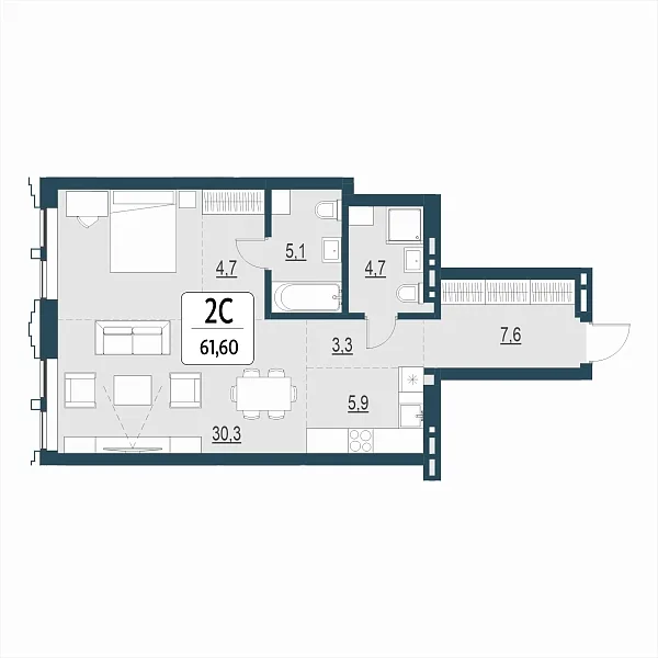 Планировка квартиры