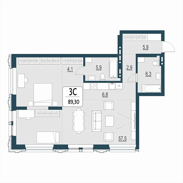 Планировка квартиры