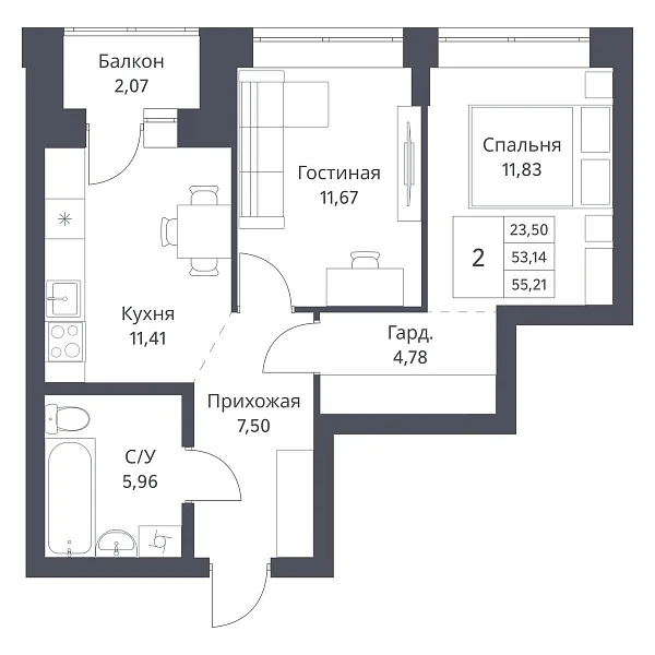 Планировка квартиры