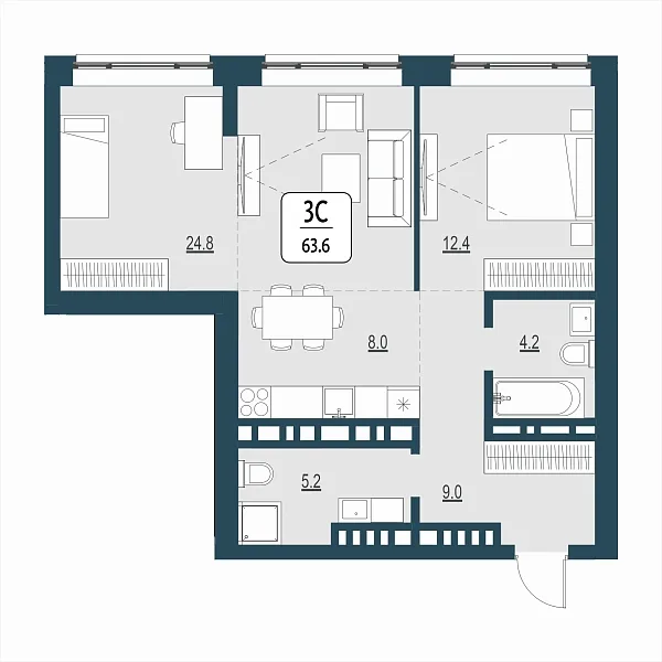 Планировка квартиры