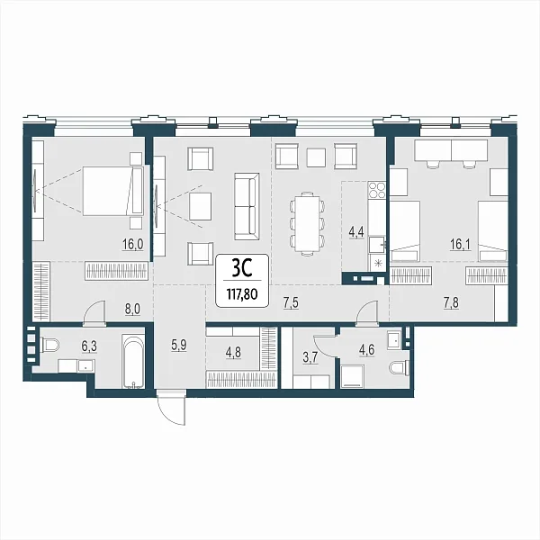 Планировка квартиры