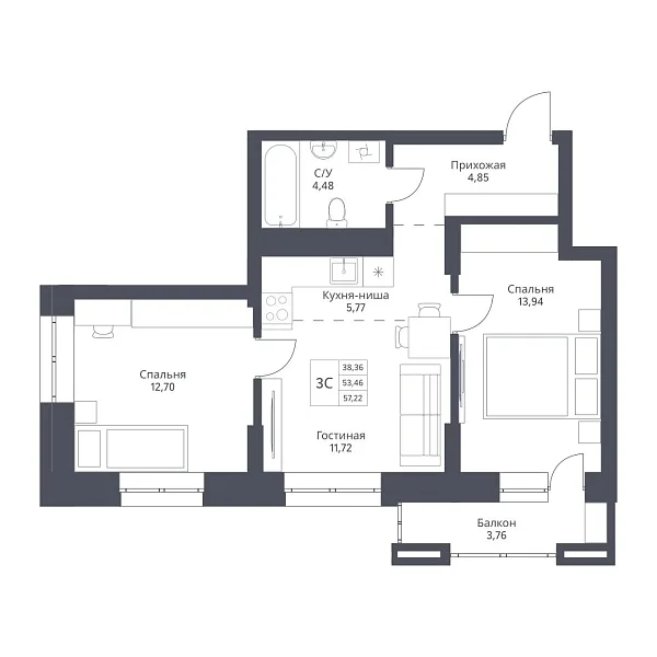 Планировка квартиры