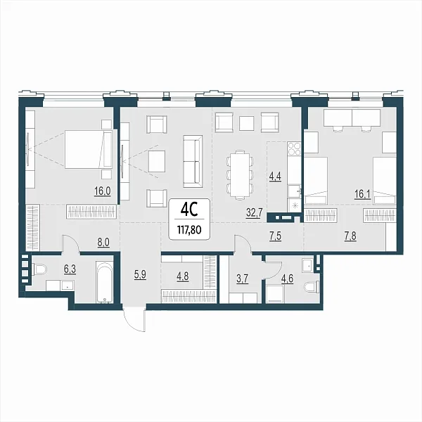 Планировка квартиры